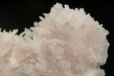 Pink Manganoan Calcite Crystal Cluster - Fluorescent! #337395-2